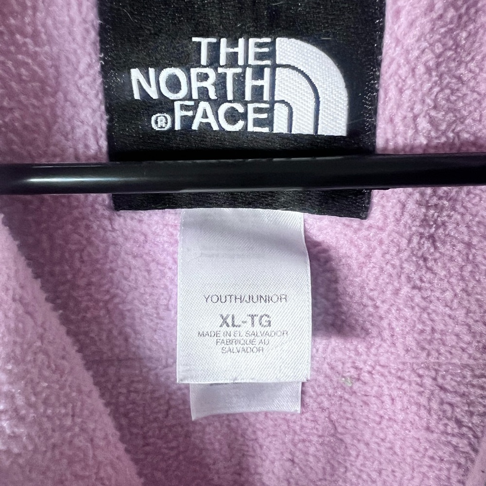 The North Face Girls XL Pink and Gray Jacket EUC - Picture 4 of 5